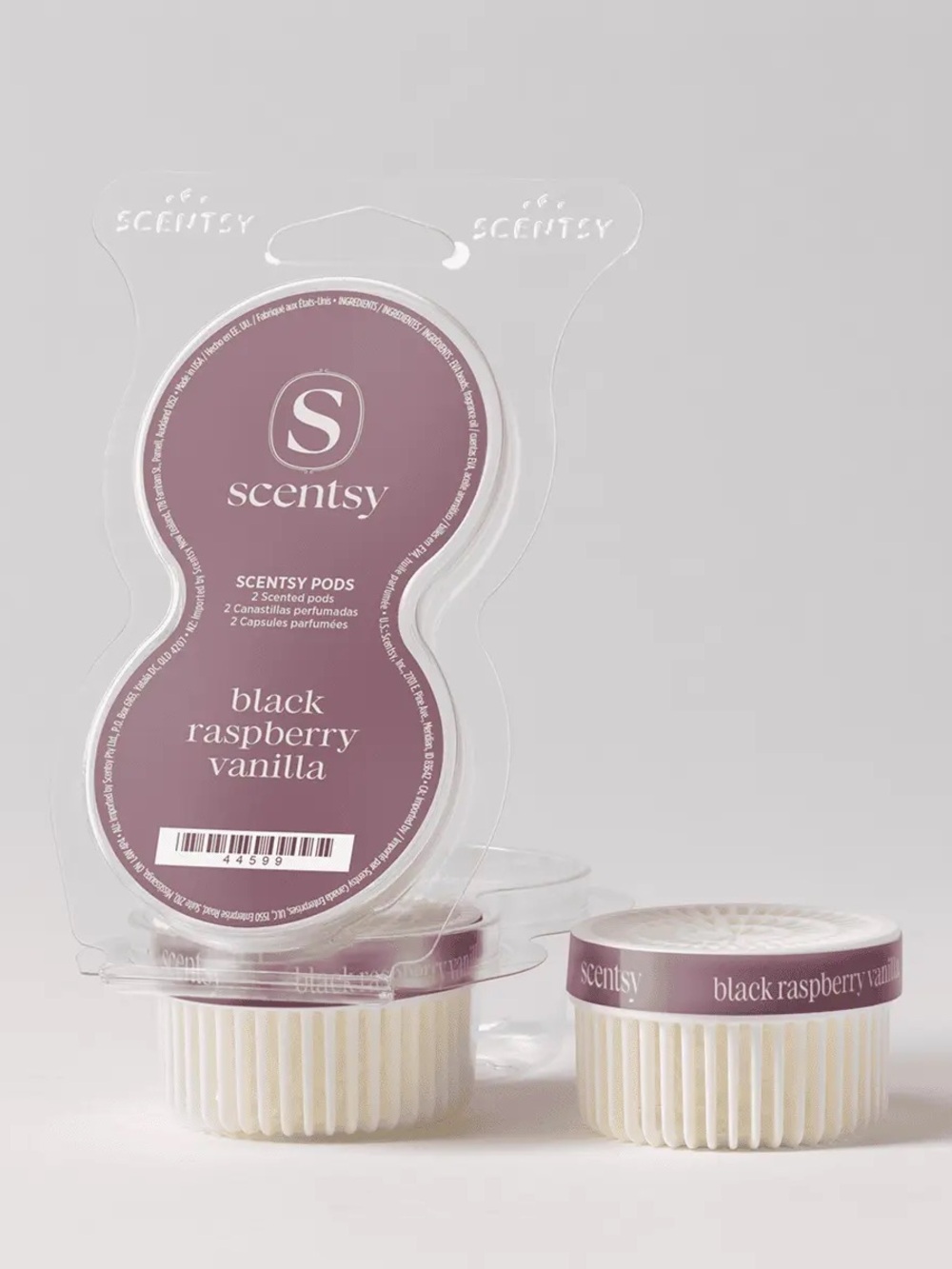 Scentsy Black Raspberry Vanilla Scented Pods - 2 Pack